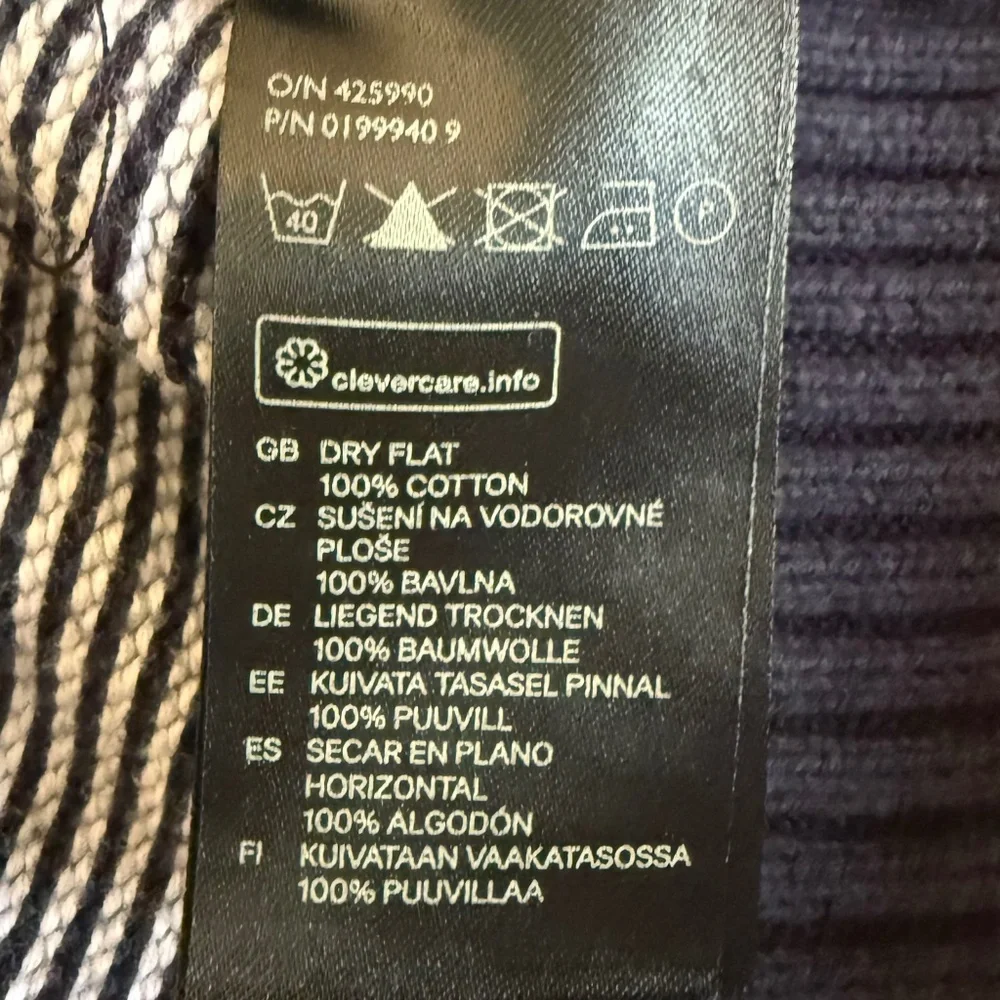 GUC - Men's H&M Shawl Neck Collar Cotton Sweater M - Picture 9 of 13